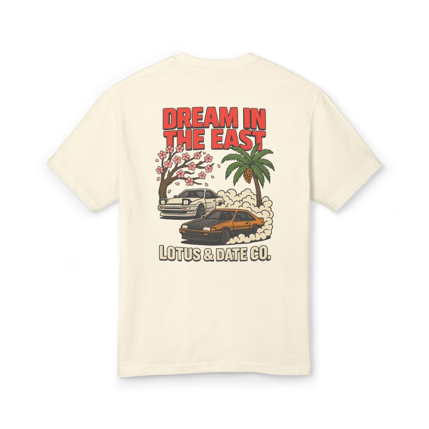Japanese Inspired Unisex Heavyweight Cotton T-Shirt