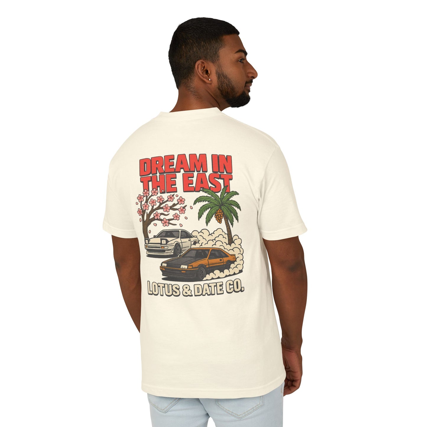 Japanese Inspired Unisex Heavyweight Cotton T-Shirt