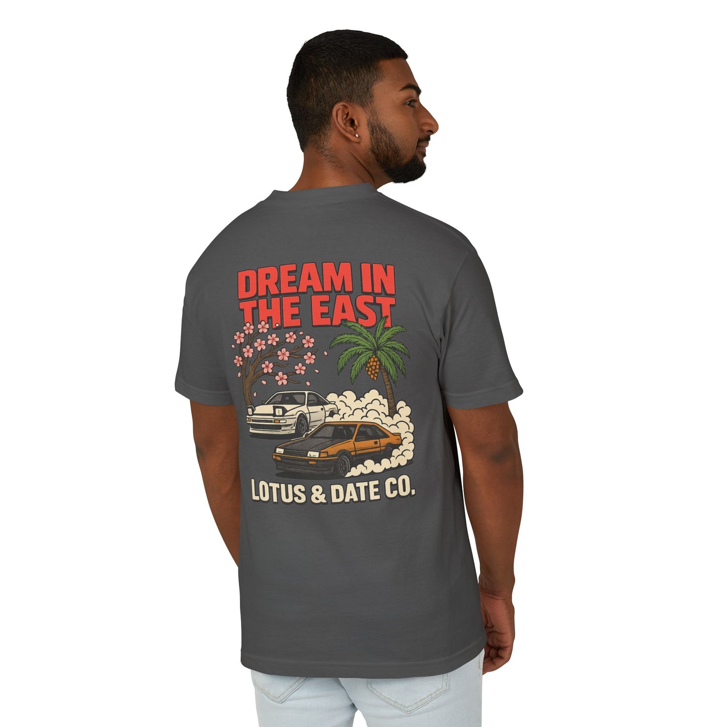 Japanese Inspired Unisex Heavyweight Cotton T-Shirt