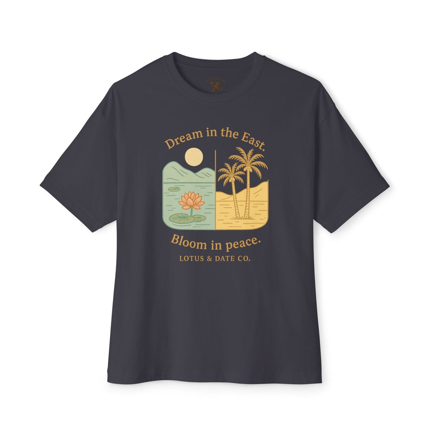Lotus & Date Co V.1 Unisex Boxy Tee