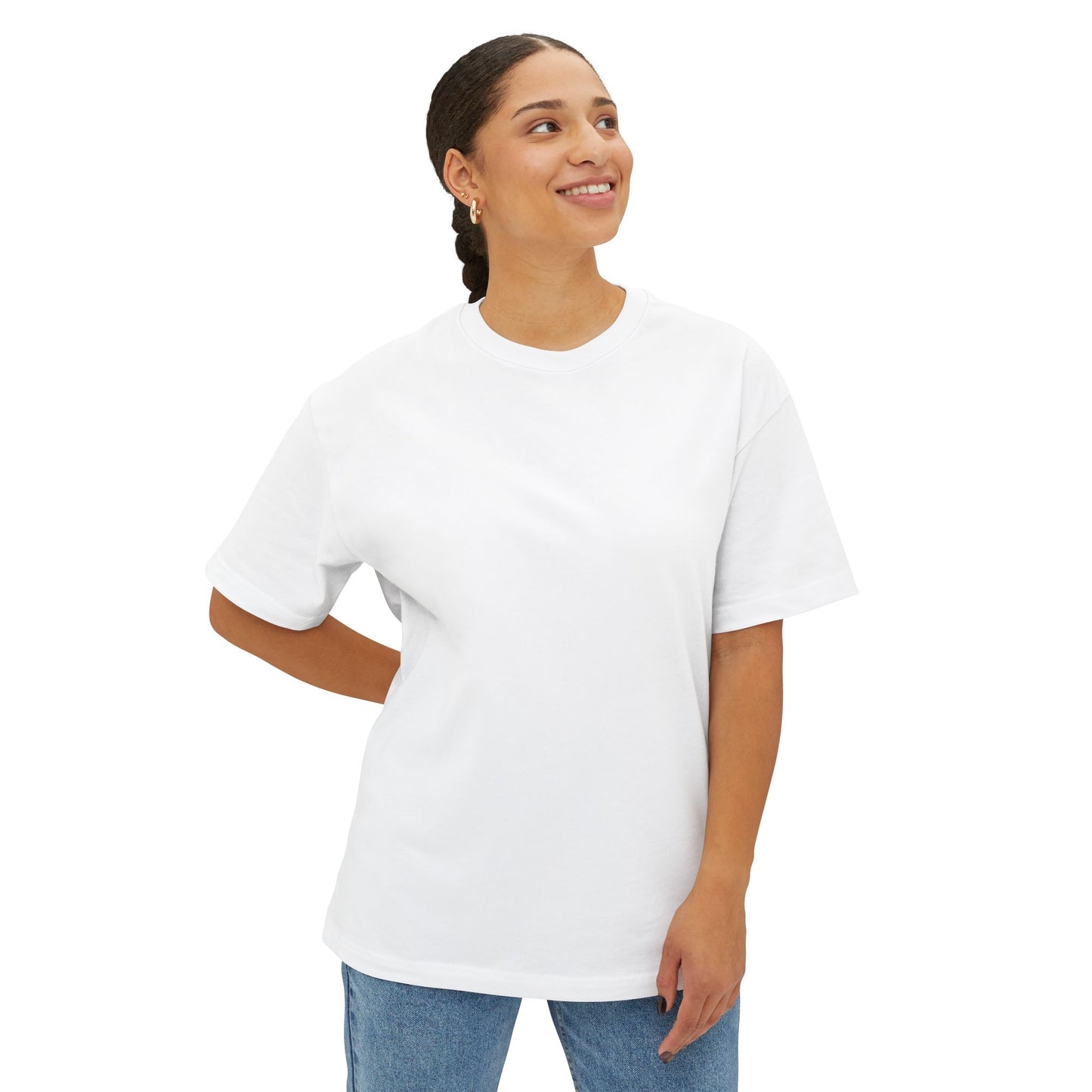 Unisex Oversized Boxy Tee - Relaxed, Comfy Essential, Perfect for Casual Outings, Gift for Friends, Summer Days, Minimalist Style