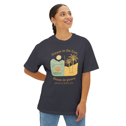 Lotus & Date Co V.1 Unisex Boxy Tee