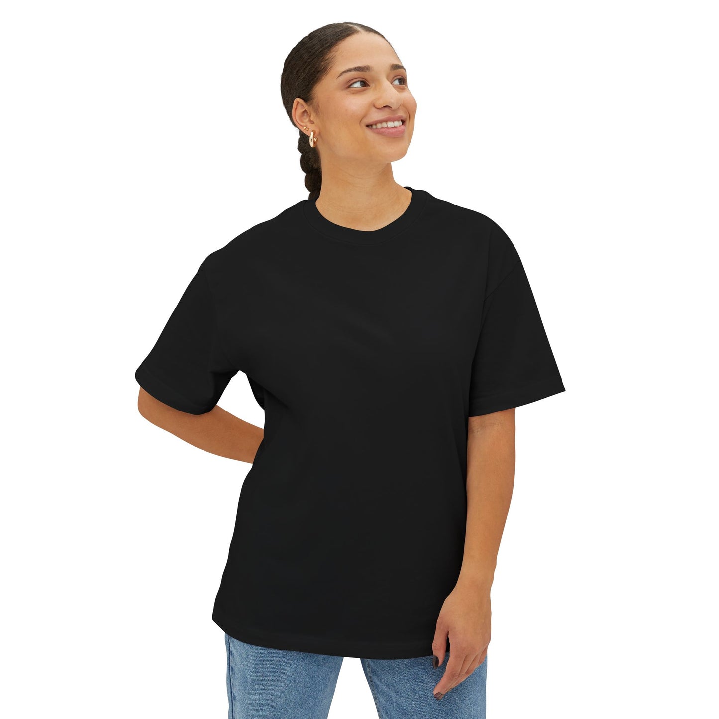 Unisex Oversized Boxy Tee - Relaxed, Comfy Essential, Perfect for Casual Outings, Gift for Friends, Summer Days, Minimalist Style